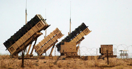 Turkey and NATO disclose Patriot missile sites