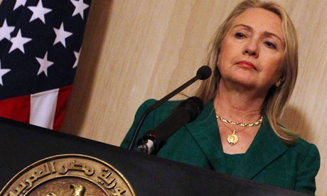 Clinton: U.S. will act if Syria uses chemical weapons
