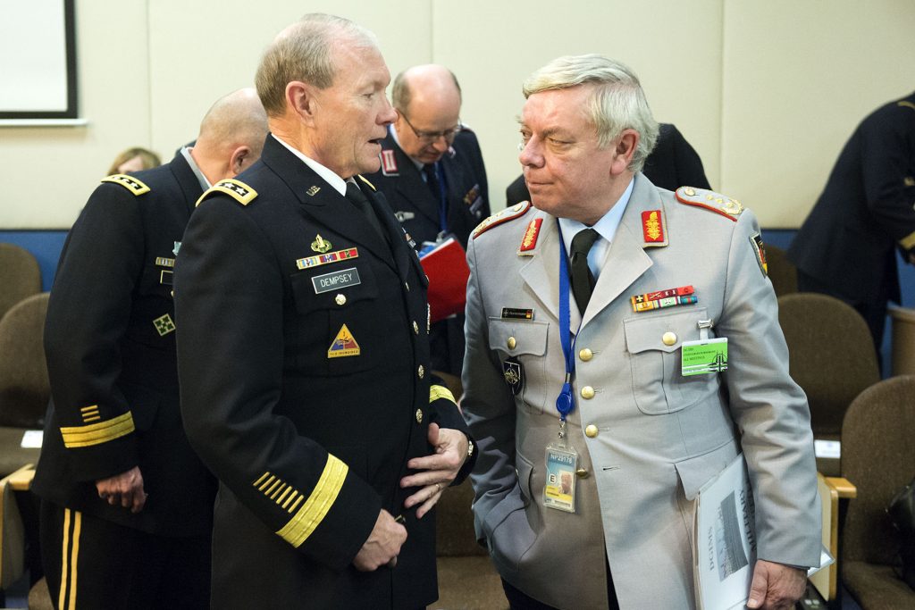 Dempsey and NATO defense chiefs plan Afghan transition