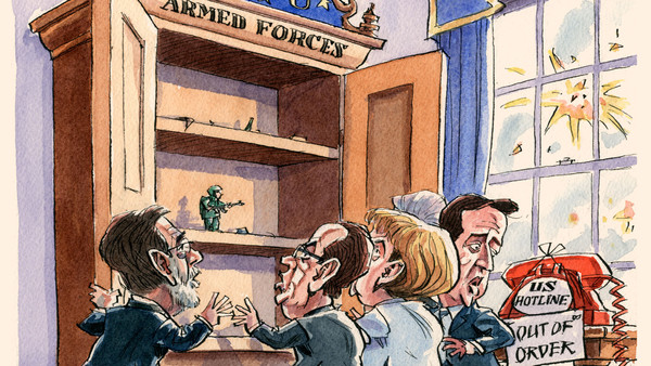 Disarmed Europe will face the world alone