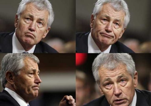 Hagel Hearings Faces