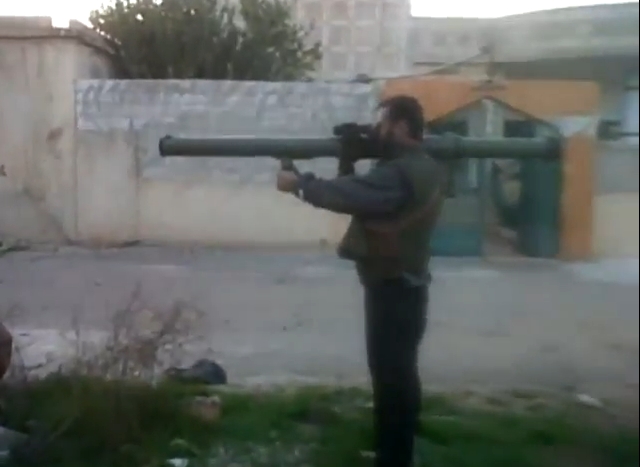 Are Syrian rebels now armed with heavy weapons from Croatia?