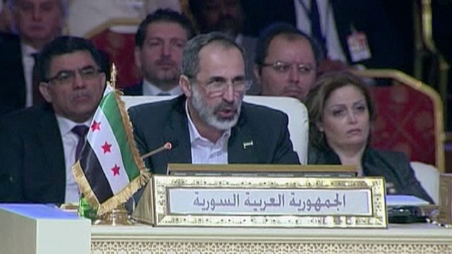 Video: Opposition leader asks U.S. and NATO to use Patriot missiles to protect northern Syria