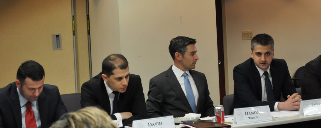 Strategy Session with Georgian Deputy Defense Minister Levan Dolidze