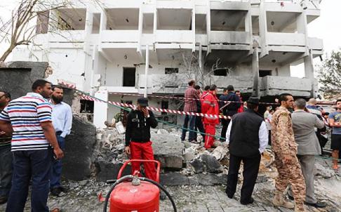 Car bomb attack at French Embassy in Libya
