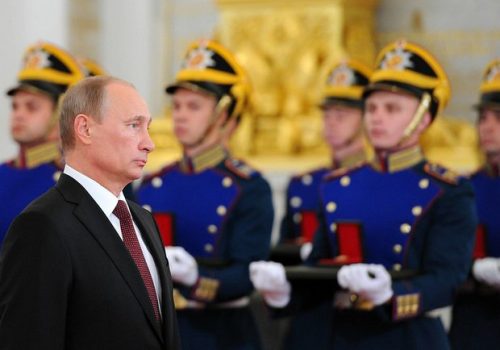 Putin at awards presentation