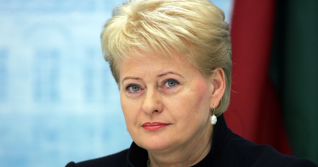 President of Lithuania: Unilateral Nuclear Cuts Would Be Irresponsible
