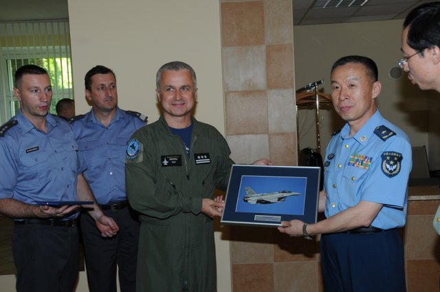 Chinese Air Force Pilots Visit Key Polish Air Base
