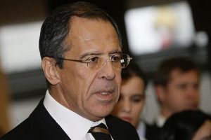 Russian Foreign Minister Sergei Lavrov