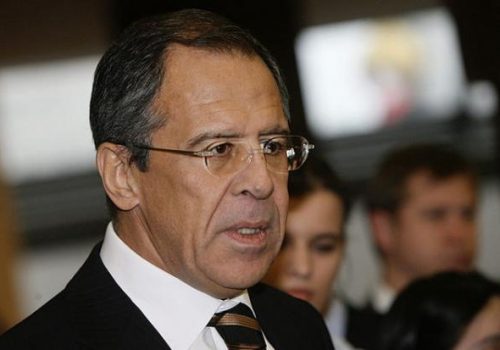 Russian Foreign Minister Sergei Lavrov