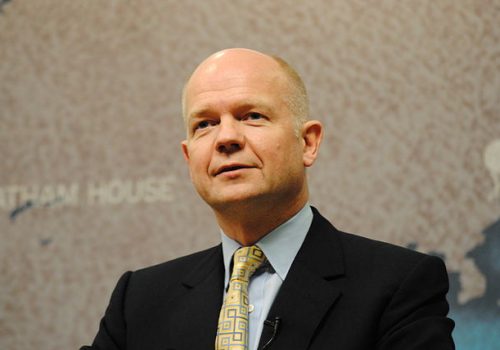 UK Foreign Minister William Hague