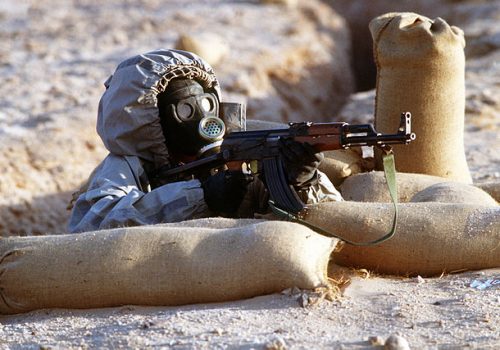Syrian soldier, May 14, 1992