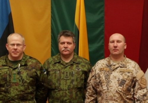 Commanders of Baltic States Land Forces