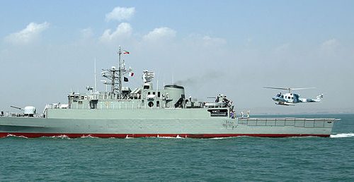 Jamaran frigate of Iranian Navy