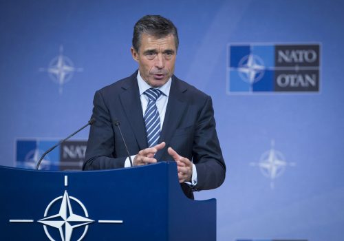 NATO Secretary General Anders Fogh Rasmussen, June 4, 2013