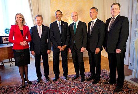 Obama and Nordic Leaders Launch New Security Dialogue