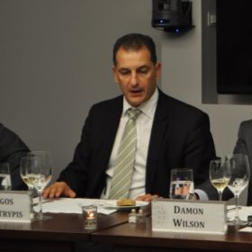 Strategy Session with Cypriot Energy Minister Yiorgos Lakkotrypis