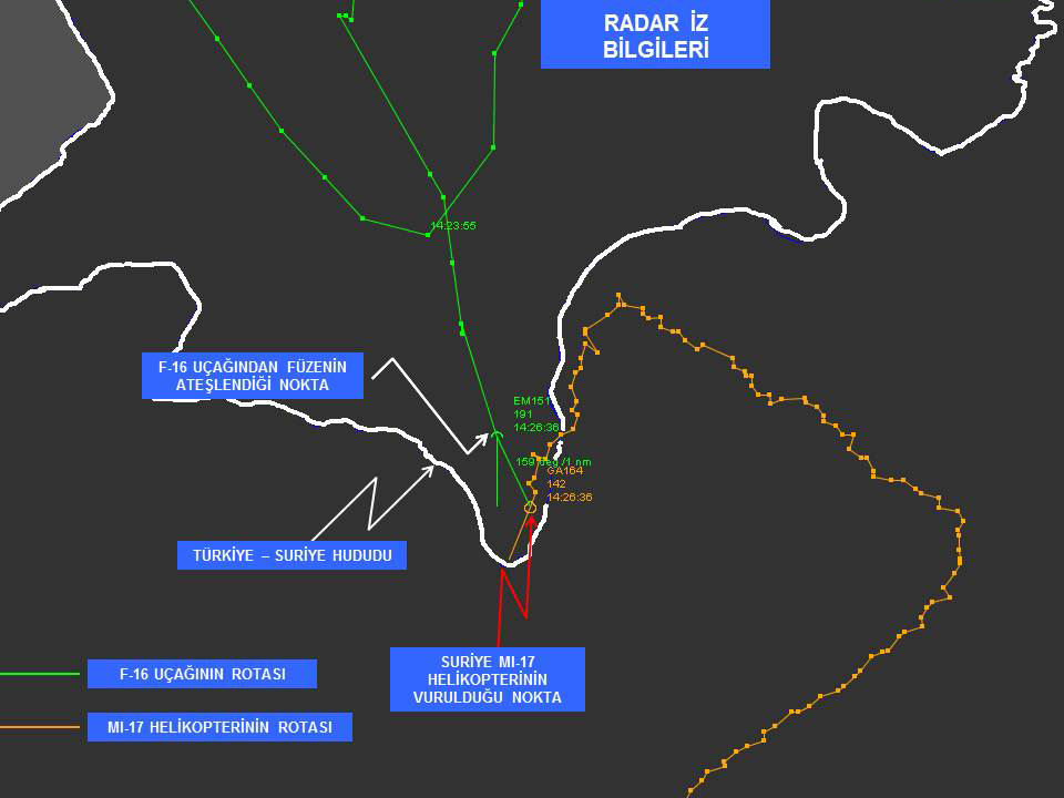 Turkish Warplanes Shot Down Syrian Helicopter