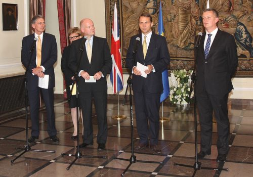 Quadrilateral consultations between Britain and Poland, Sept. 19, 2012