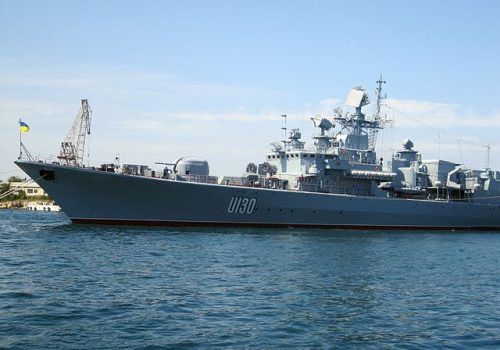 Ukrainian frigate Hetman Sahaydachniy