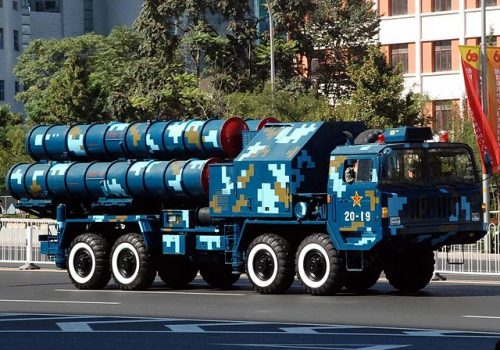 Chinese S-300 launcher