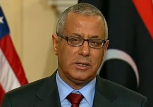 Prime Minister of Libya Ali Zeidan