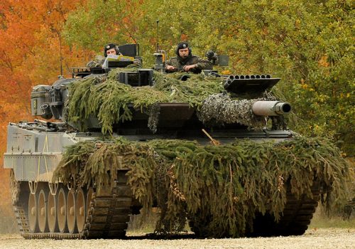 German Army Leopard II tank