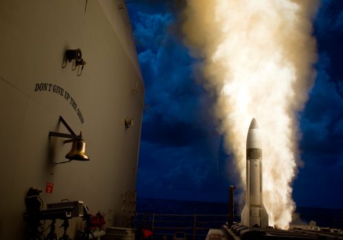 SM-3 missile launch