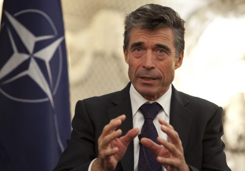 NATO Secretary General Anders Fogh Rasmussen, Sept. 30, 2013
