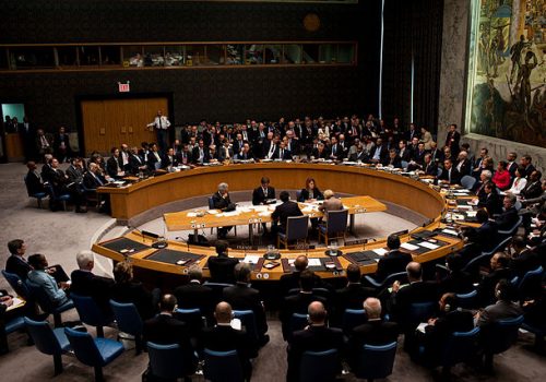 UN Security Council meeting