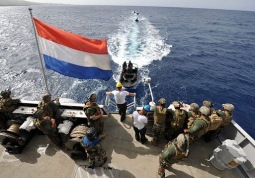 US Sailors and Dutch Marines Training Together