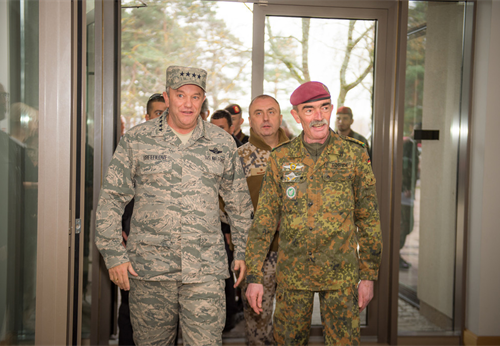 "There is no call for ... and no planning for a larger NATO mission" in Syria