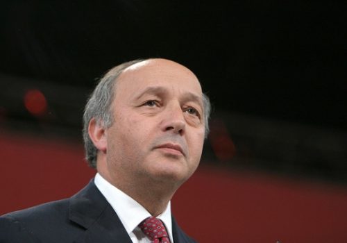 French Foreign Minister Laurent Fabius