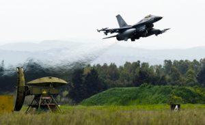 Dutch F-16 participating in Operation Unified Protector