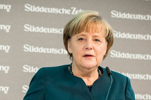 German Chancellor Angela Merkel