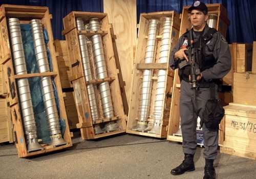 Centrifuges for uranium enrichment seized en route to Libya in 2003