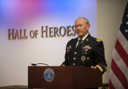 Chairman of the Joint Chiefs of Staff, Gen. Martin Dempsey