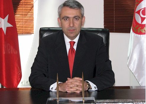 The head of Turkey's Undersecretariat for Defense Procuremen Murad Bayar