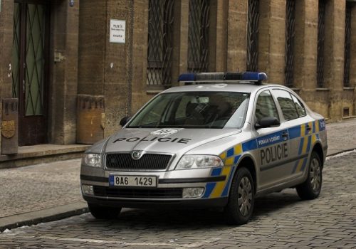 Czech police car
