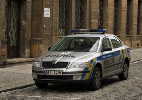Czech police car