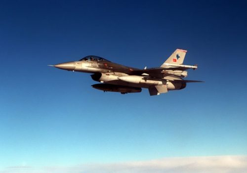 F-16C Falcon from the Turkish Air Force
