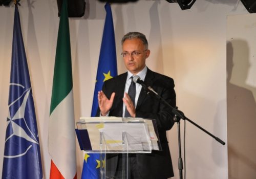 Italian Defense Minister Mario Mauro