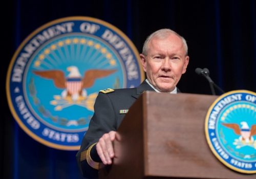 Chairman of the Joint Chiefs of Staff, Gen. Martin Dempsey