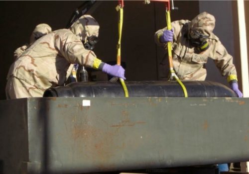 Libyan bomb armed with chemical agent