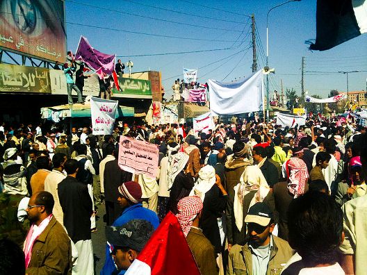 Top News: Protesters in Yemen Commemorate Third Anniversary of Uprising