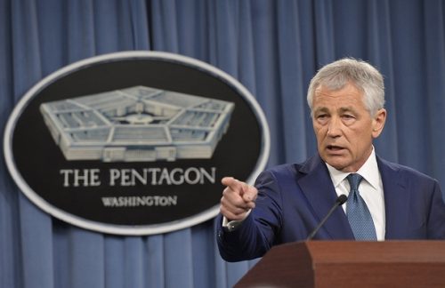 Secretary of Defense Chuck Hagel, May 7, 2013