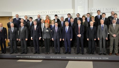NATO Defense Ministers, February 26, 2014
