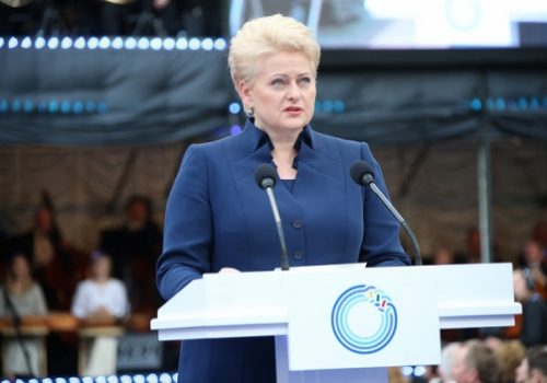 Lithuanian President Dalia Grybauskaite, July 5, 2013