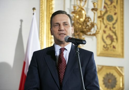 Polish Foreign Minister Radek Sikorski, March 17, 2011