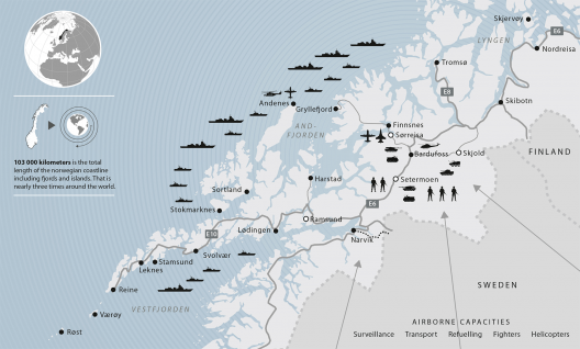 Sixteen Nations Participating in Norway’s Cold Response Military Exercise This Week